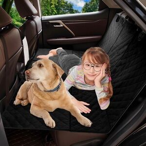 Purefit Black Dog Car Seat Covers NWT size 53x48 black..